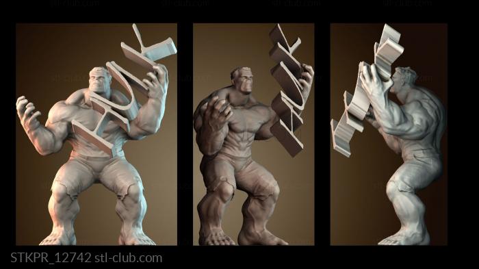 Халк несет Халка