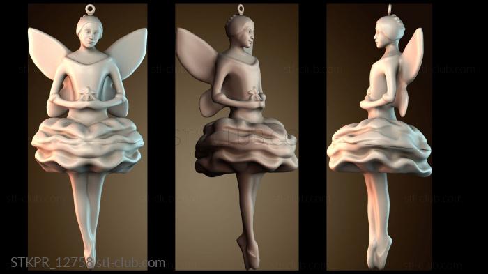 Статуэтки упрощенные Украшение в виде снежинки