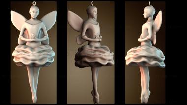 3D модель Украшение в виде снежинки (STL)