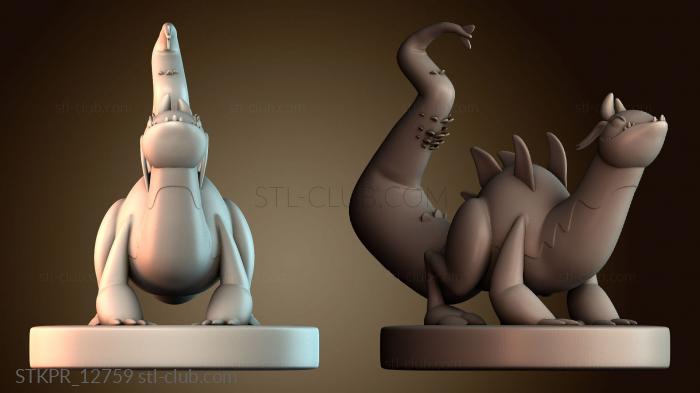 Статуэтки упрощенные Милый динозавр