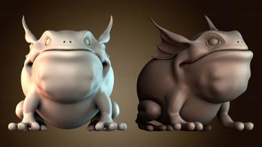 3D модель Лягушка зверь (STL)