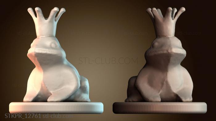 Статуэтки упрощенные Лягушка пион