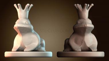 3D модель Лягушка пион (STL)