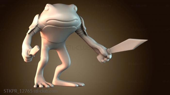 Статуэтки упрощенные Мистер Лягушка народ