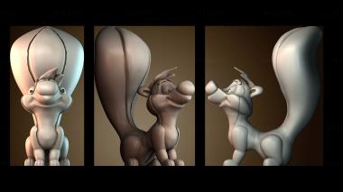 3D модель Пепе Ле Пью Скунс (STL)