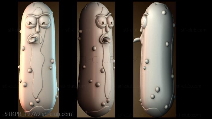 Статуэтки упрощенные Огурчик Рик