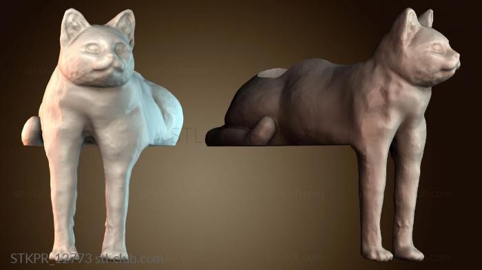 Статуэтки упрощенные Кашпо для кошек