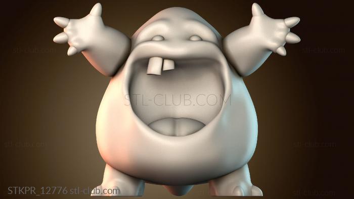 Статуэтки упрощенные Счастливый монстр