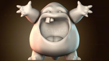 3D модель Счастливый монстр (STL)