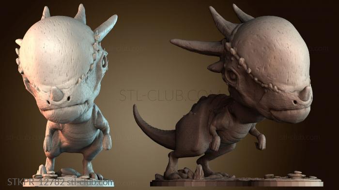 Статуэтки упрощенные Стигги Динозавр