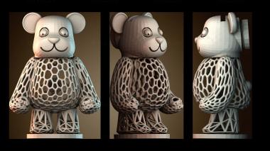 3D модель Копилка для плюшевых мишек (STL)