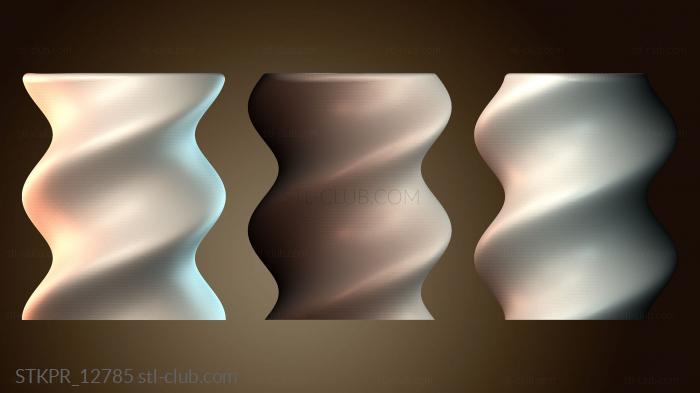 Статуэтки упрощенные Витая подставка для карандашей