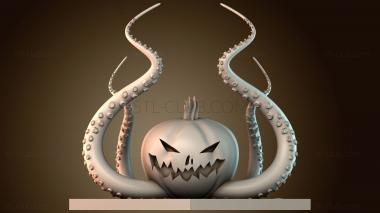 3D модель Тыква Хэллоуин (STL)