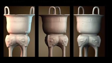 3D модель Ян пароход (STL)