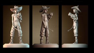 3D модель Милый ведьмак (STL)