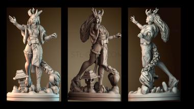 3D модель Дунмэй Волшебница (STL)