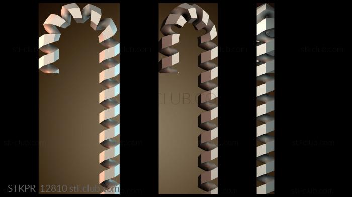 Конфета трость