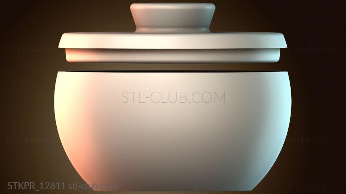 Конфетница с крышкой