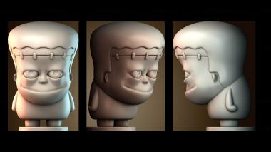 3D модель Франкенштейн (STL)