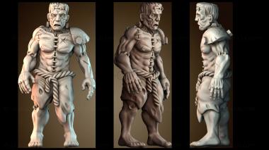 3D модель Монстр Франкенштейна (STL)