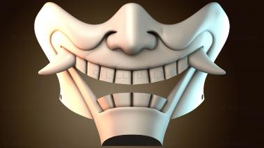 3D модель Полумаска Blue Spirit (STL)