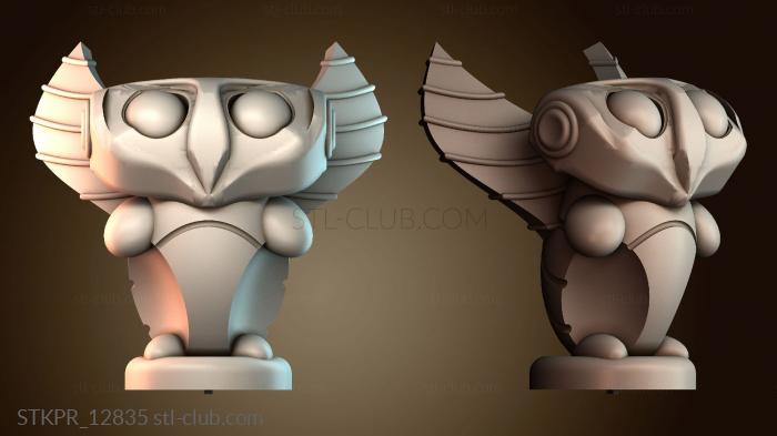 Статуэтки упрощенные Маленькая сова