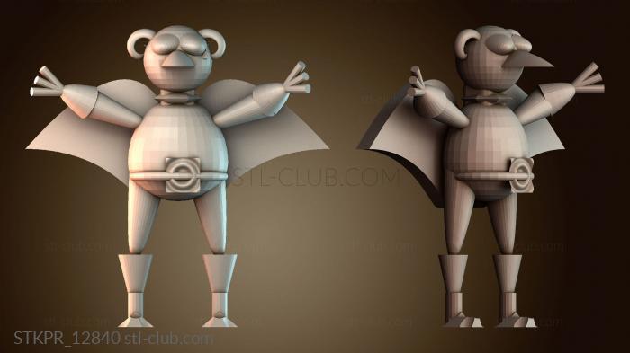 Статуэтки упрощенные Человек птица