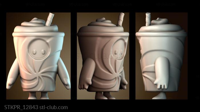 Статуэтки упрощенные Fall Guys Slushie