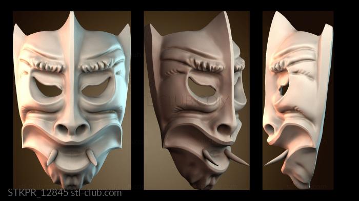 Статуэтки упрощенные Маска Сатаны