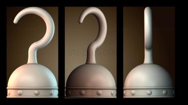 3D модель Пиратский крюк (STL)