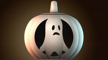 3D модель Тыква Призрак (STL)