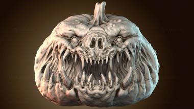 3D модель Тыквенные зубы (STL)