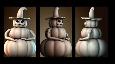 3D модель Тыквенный человек (STL)