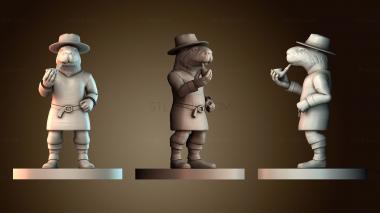 3D модель Werecapybara (STL)