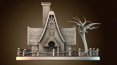 3D модель Ведьмин дом (STL)