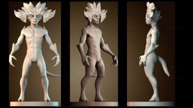 3D модель Инопланетный демон (STL)