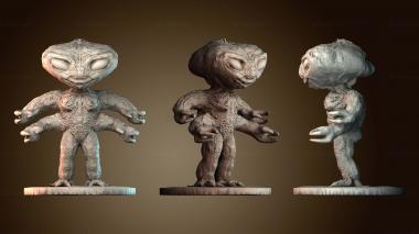 3D модель Инопланетная сущность (STL)