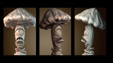 3D модель Инопланетный гриб (STL)