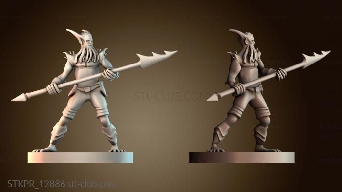 Статуэтки упрощенные Бородатый дьявол