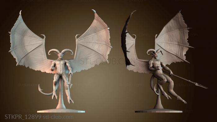 Статуэтки упрощенные Рогатый дьявол