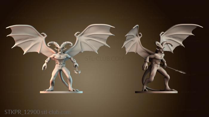 Статуэтки упрощенные Рогатый дьявол