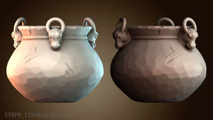 Статуэтки упрощенные Пустой котел для Хэллоуина