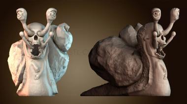3D модель Улитка монстр (STL)