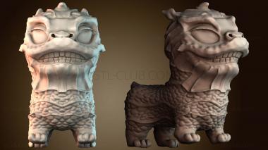 3D модель Нянь — китайский монстр (STL)