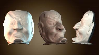 3D модель Маска призрака (STL)