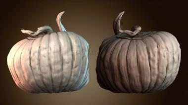 3D модель Хэллоуинская тыква (STL)