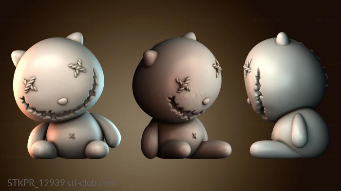 Статуэтки упрощенные Страшный Тедди