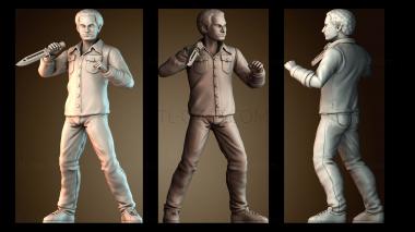 3D модель Стюарт Блум — Группа Big Bang Theory (STL)