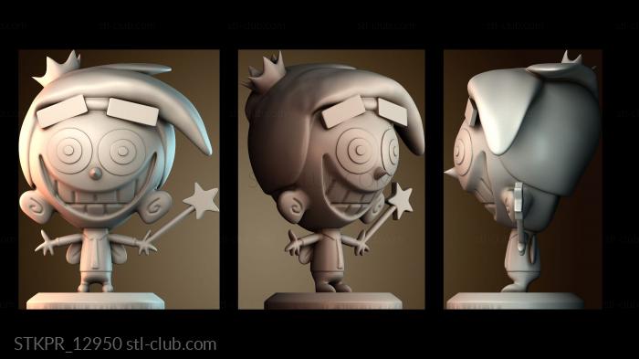 Статуэтки упрощенные Космо из Волшебных родителей