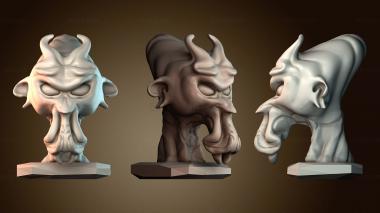 3D модель Жуткий пришелец (STL)